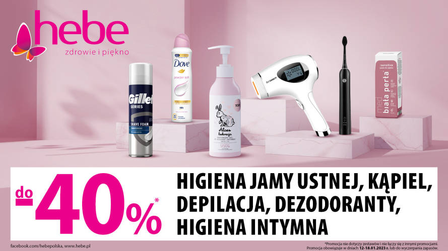 HIGIENA OSOBISTA DO -40% HEBE - 1