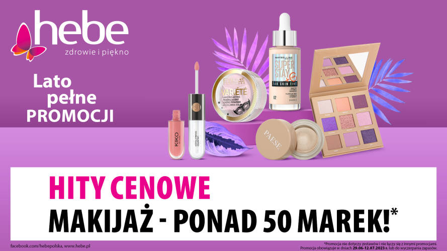 MAKIJAŻOWE HITY CENOWE HEBE - 1