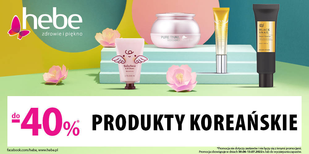 Produkty koreańskie do -40% - 1