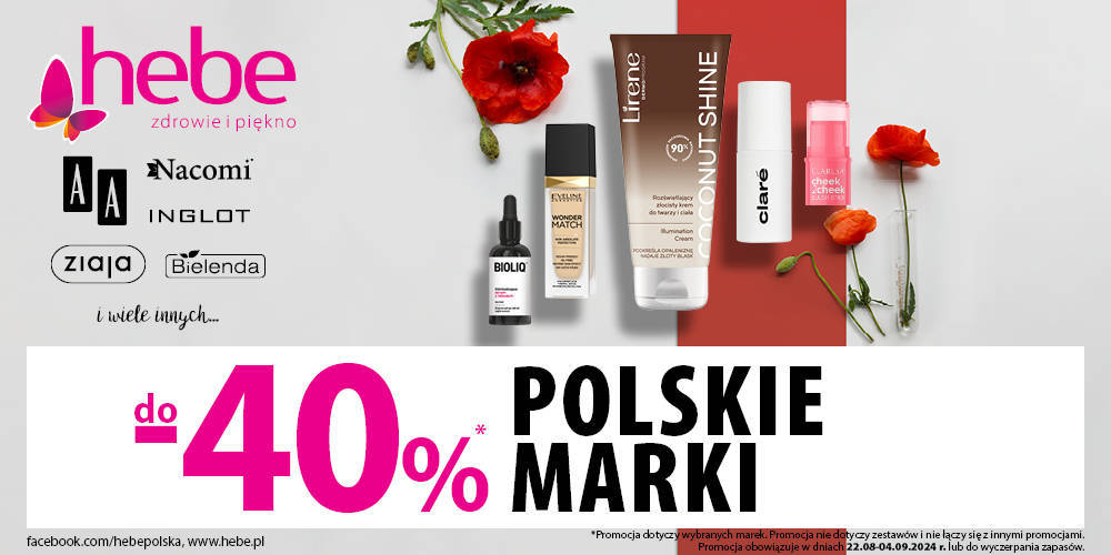 POLSKIE MARKI do-40% w hebe - 1