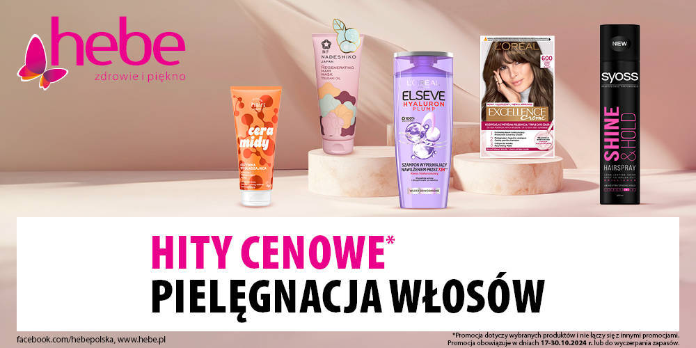 PIELĘGNACJA WŁOSÓW hebe - 1