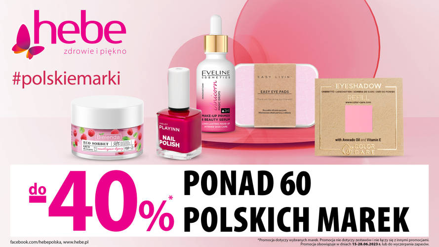 POLSKIE MARKI DO 40% TANIEJ HEBE - 1