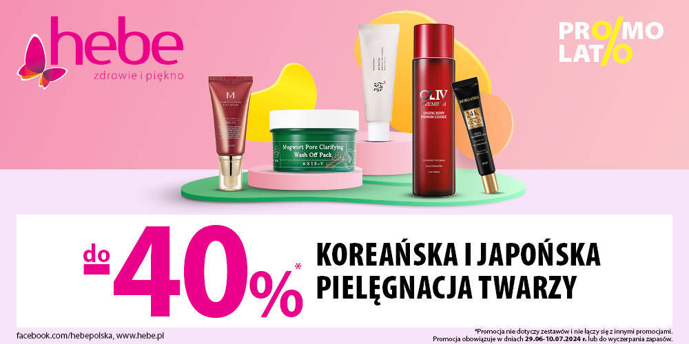 PIELĘGNACJA KOREAŃSKA do -40% w hebe - 1