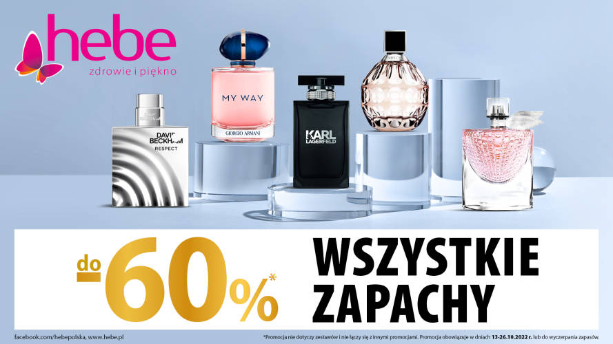 Wszystkie zapachy do -60% Hebe - 1