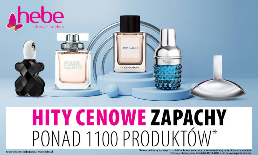 ZAPACHY - HITY CENOWE HEBE - 1