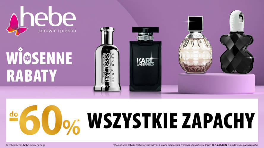 WSZYSTKIE ZAPACHY W HEBE DO -60% - 1