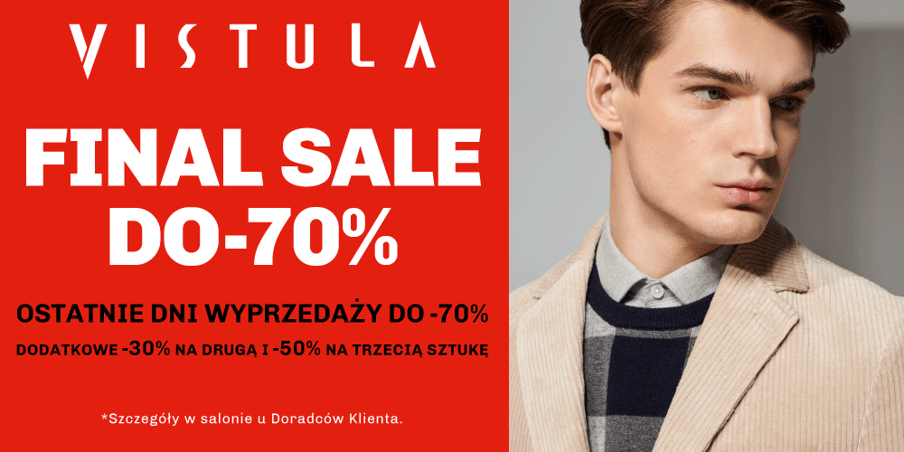 FINAL SALE do -70% w VISTULA!  - 1