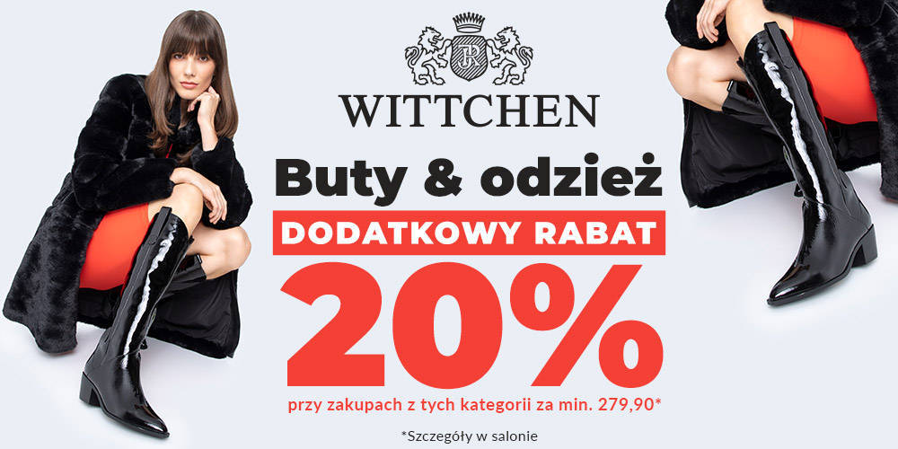 Ekstra rabat na buty i odzież w WITTCHEN - 1