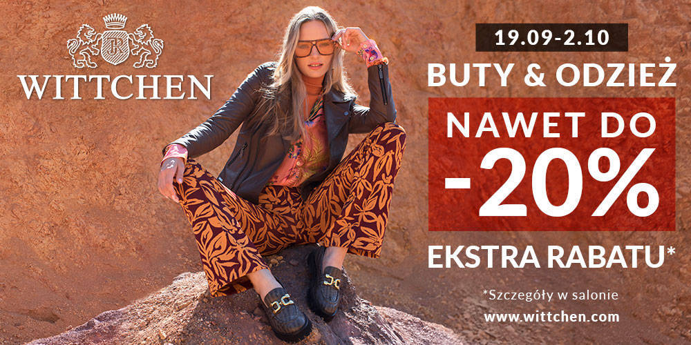 BUTY & ODZIEŻ DO -20% w WITTCHEN - 1