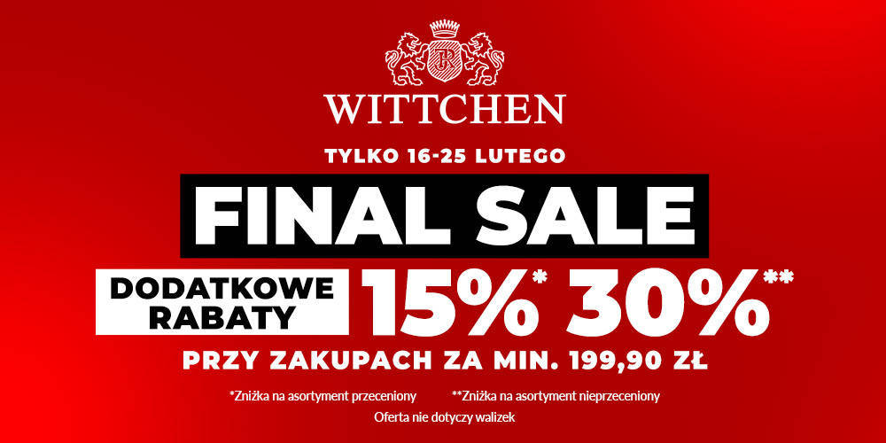 FINAL SALE w WITTCHEN - 1