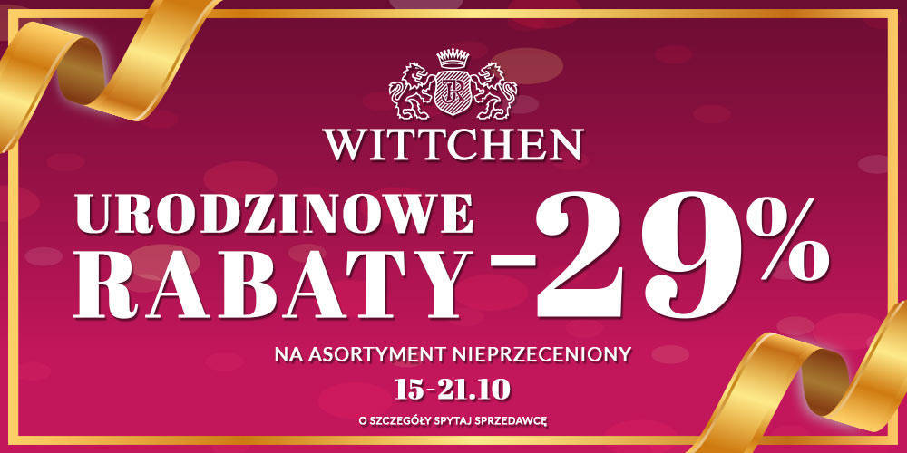 Świętuj z nami urodziny Wittchen! - 1