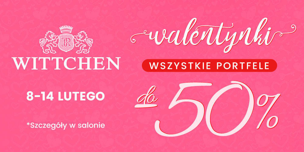 Walentynki! Wszystkie portfele do -50% w Wittchen - 1