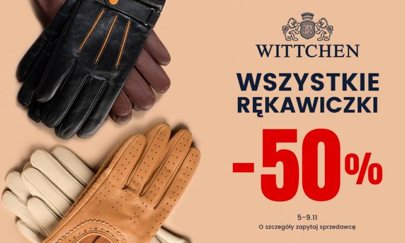 Wszystkie rękawiczki – 50% w Wittchen - 1