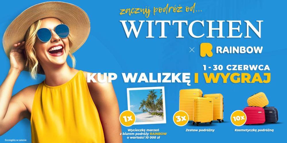 KONKURS – KUP WALIZKĘ I WYGRAJ PODRÓŻ MARZEŃ Z WITTCHEN - 1