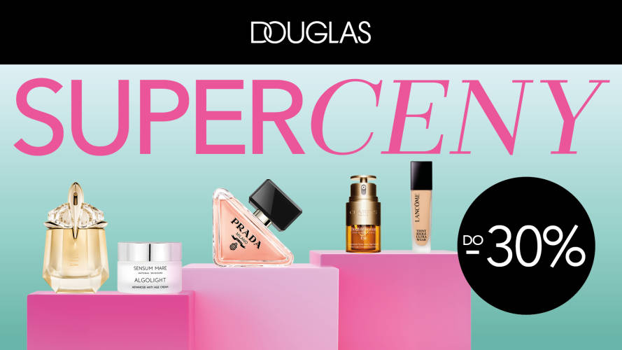 SUPERCENY W PERFUMERIACH DOUGLAS - 1