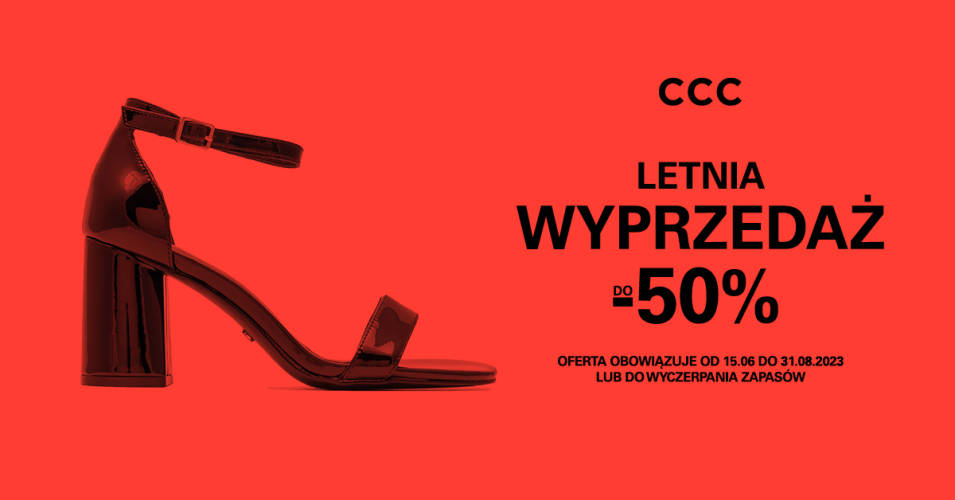 Letnia wyprzedaż w sklepach CCC - 1