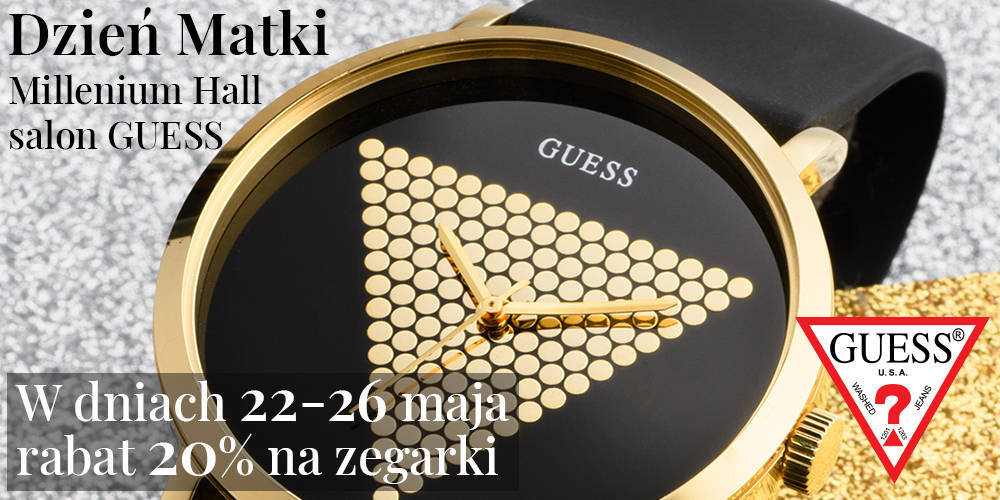  -20% na zegarki z okazji Dzia Matki w salonie GUESS - 1