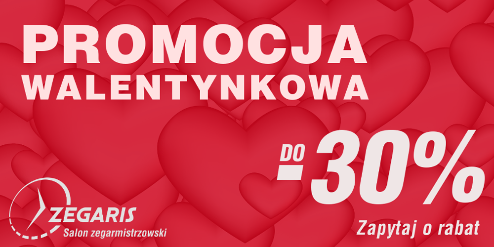 Promocja Walentynkowa w Zegaris - 1