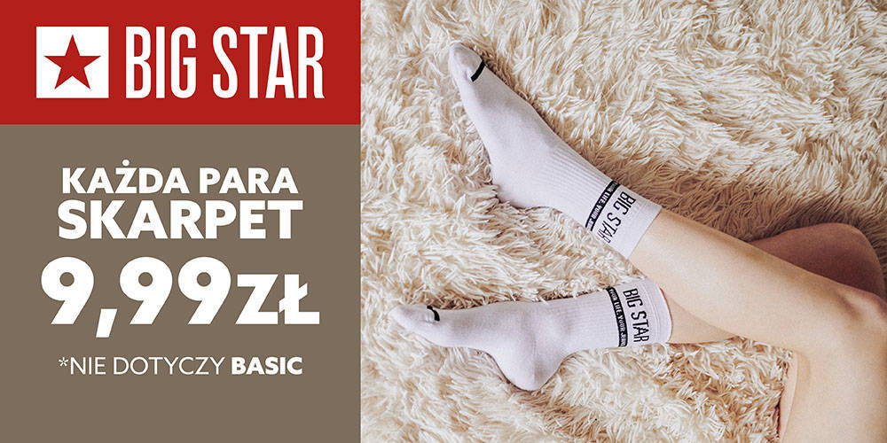 BIG STAR  każda para skarpet w cenie 9,99 zł - 1