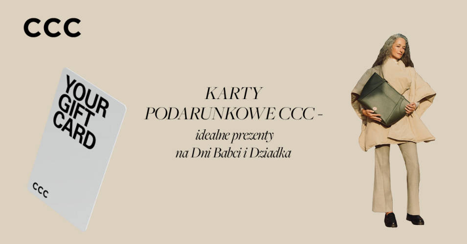 Karty podarunkowe CCC  na Dni Babci i Dziadka - 1