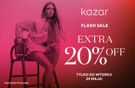 FLASH SALE w Kazar. Dodatkowe -20% na wszystkie przecenione produkty.  - 3 