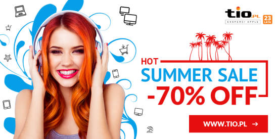 Hot Summer SALE nawet - 70% OFF na akcesoria Apple, Dell, Mophie, Wyprzedaż 